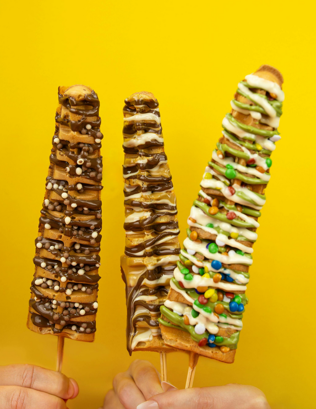 Waffle on Stick Cart