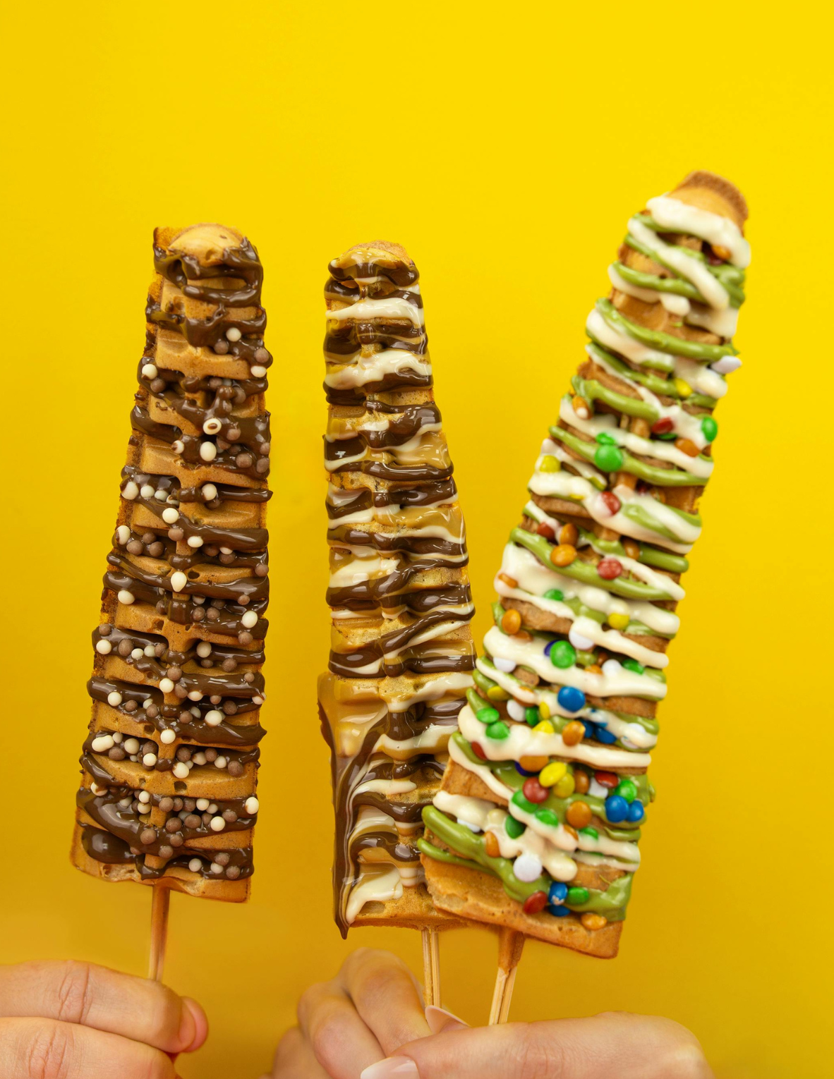 Waffle on Stick Cart