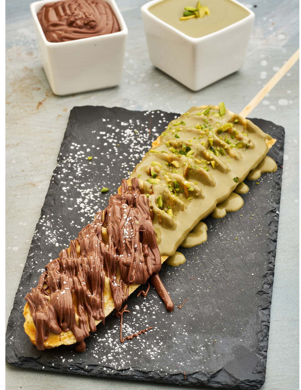 Waffle on Stick Cart