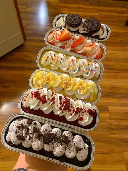 Mini cake loafs