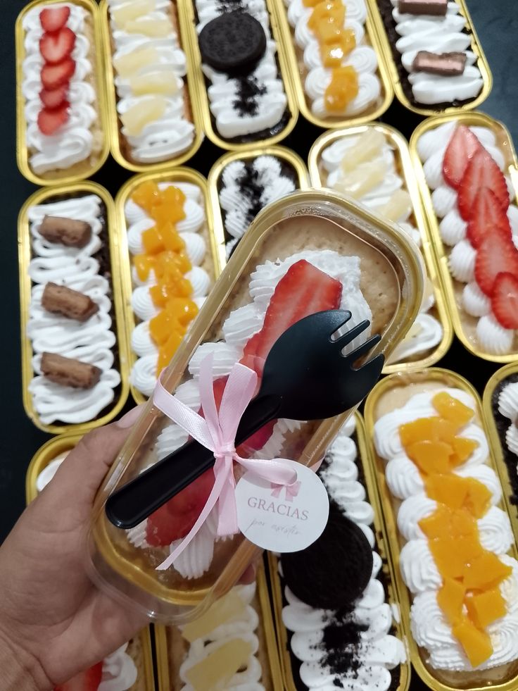 Mini cake loafs